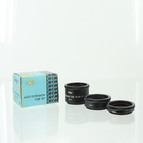 Soligor Automatic Extension Tube Set 10mm, 16mm en 32mm