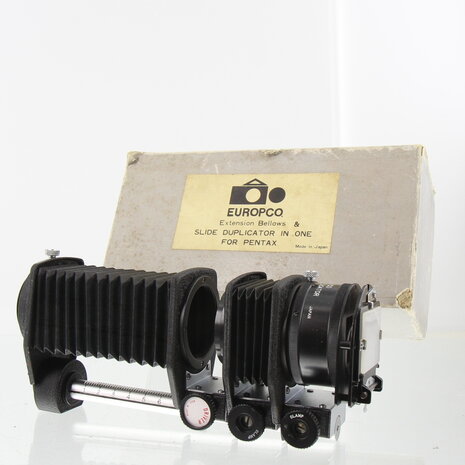 Europco Extension Bellows & Slide Duplicator in One