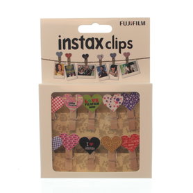 Instax heart clips