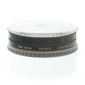 Hasselblad 50 Softar II B57 Bajonet Soft Focus Filter + Hasselblad HZ 1x -0 Filter Bay