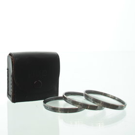 Eclair Echo Close Up Lens Set & Case 46mm Draad No 1, 2 & 3