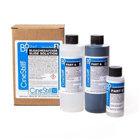 CINESTILL Bf6 "Bleaches&Fixer" 3-in-1 objectglaasjesoplossing (24+ rollen) om 2000 ml te mengen