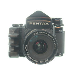 Ebony rechtse grip voor Pentax 67
