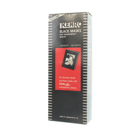 NEW Kenro 9x12cm Black Transparency Sleeves 35mm - 100 pieces