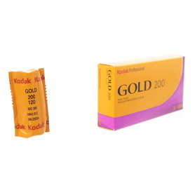 Kodak Gold 200 120 film (enkel rolletje)