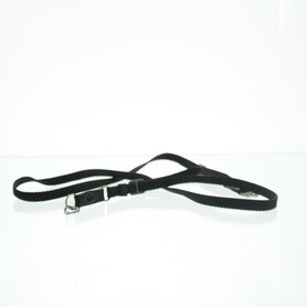 Narrow black carrying strap