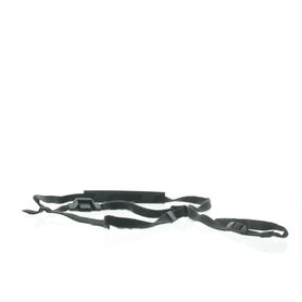 Narrow Minolta belt with rubber shoulder reinforcement and hot shoe cover