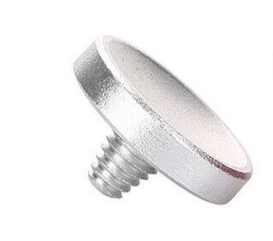 Duurzame sluiter ontspanknop (zilver)