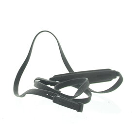 Narrow Olympus Leather Belt With Rubber Shoulder Reinforcement