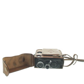 Eumig C3 8mm filmcamera met Eveready etui