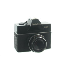 Rollei :  Rolleiflex SL26 met Carl Zeiss Tessar 2.8/40 lens
