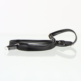 Narrow leather belt