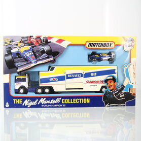 Matchbox NM-860 The Nigel Mansell Collection met Canon reclame