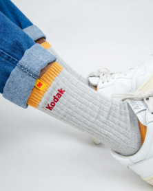 Brava & Kodak Socks Block Ribbed (size 36-40)