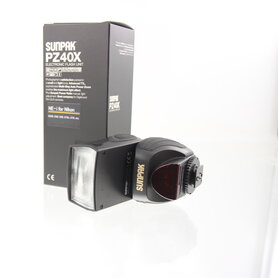 NOS Black Sunpak PZ40X for Nikon (i-TTL,D-TTL) Flash