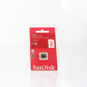 NOS Sandisk MicroSD card 2GB