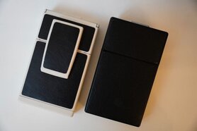 NIEUW bekleding voor SX-70 reflex (zwart) zonder statief gat