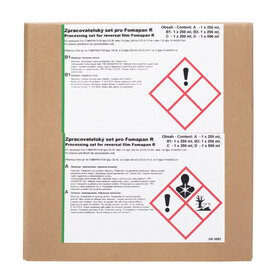 Processing set voor reversal film Fomapan R