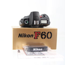 Nieuw (oude stock) Nikon F60 Zwart
