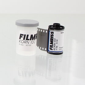 Filmriss Korn 100 zwart wit 135/36exp 