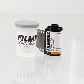 Filmriss Korn 400 zwart wit 135/36exp 