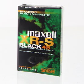 Maxell XR-S Black 45 S-VHS-C videocassette