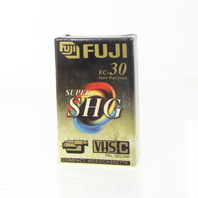 Fuji EC-30 super HG VHS-C videocassette