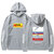 Nieuw Grijze Hoodie Hip Hop Fleece Sweatshirts Kodak Film (M)
