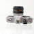 Chrome Canon FTb QL with 50mm 1.8 lens SLR camera